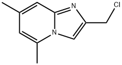 2-(chloromethyl)-5,7-dimethylimidazo[1,2-a]pyridine Structure