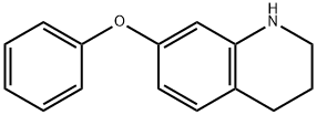 7-Phenoxy-1,2,3,4-tetrahydroquinoline 구조식 이미지