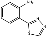 Benzenamine, 2-(1,3,4-thiadiazol-2-yl)- Structure