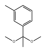 Benzene, 1-(1,1-dimethoxyethyl)-3-methyl- Structure