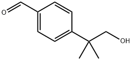 Benzaldehyde, 4-(2-hydroxy-1,1-dimethylethyl)- Structure