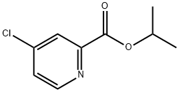 2-Pyridinecarboxylic acid, 4-chloro-, 1-methylethyl ester Structure