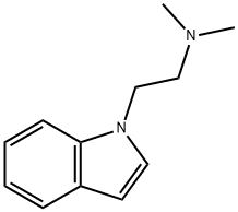 1H-Indole-1-ethanamine, N,N-dimethyl- Structure