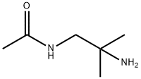 Acetamide, N-(2-amino-2-methylpropyl)- Structure