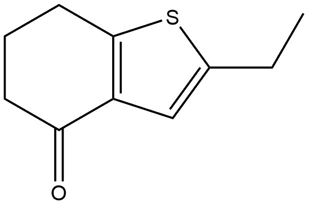 2-ethyl-6,7-dihydrobenzo[b]thiophen-4(5H)-one Structure