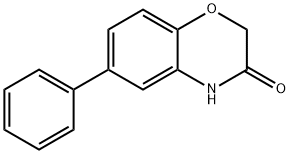 2H-1,4-Benzoxazin-3(4H)-one, 6-phenyl- 구조식 이미지