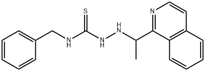N-Benzyl-2-(1-(isoquinolin-1-yl)ethyl)hydrazinecarbothioamide Structure