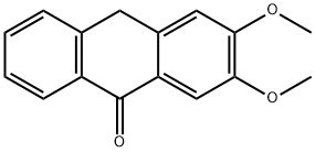 9(10H)-Anthracenone, 2,3-dimethoxy- Structure