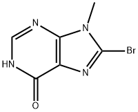 8-bromo-9-methyl-6,9-dihydro-1H-purin-6-one Structure