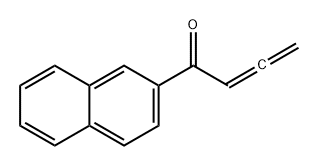 2,3-Butadien-1-one, 1-(2-naphthalenyl)- Structure