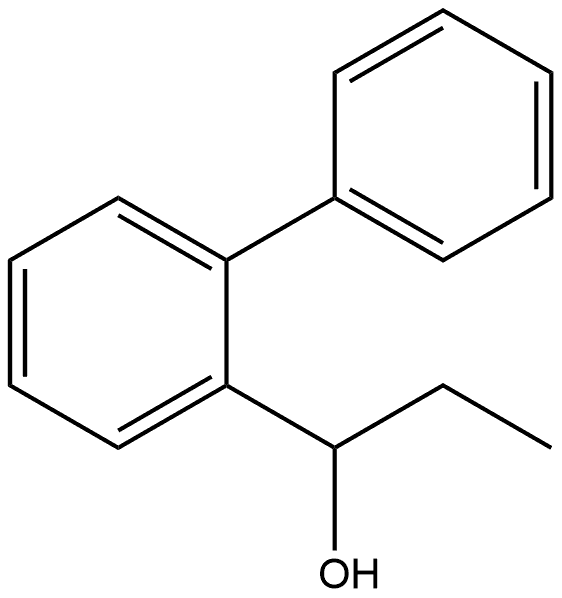 [1,1'-Biphenyl]-2-methanol, α-ethyl- Structure