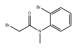 Acetamide, 2-bromo-N-(2-bromophenyl)-N-methyl- Structure