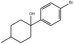 Cyclohexanol, 1-(4-bromophenyl)-4-methyl- Structure