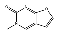 Furo[2,3-d]pyrimidin-2(3H)-one, 3-methyl- Structure