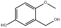 Benzenemethanol, 5-hydroxy-2-methoxy- Structure