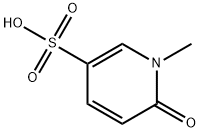 3-Pyridinesulfonic acid, 1,6-dihydro-1-methyl-6-oxo- Structure