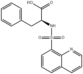 N-(quinolin-8-ylsulfonyl)phenylalanine Structure