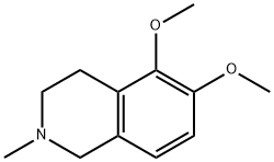 5,6-Dimethoxy-2-methyl-1,2,3,4-tetrahydroisoquinoline 구조식 이미지