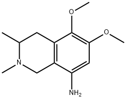 5,6-Dimethoxy-2,3-dimethyl-1,2,3,4-tetrahydroisoquinolin-8-amine 구조식 이미지