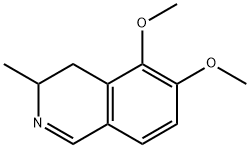 5,6-Dimethoxy-3-methyl-3,4-dihydroisoquinoline Structure