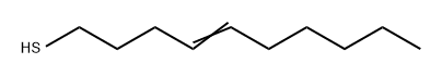 4-Decene-1-thiol Structure