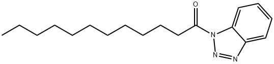 1-Dodecanone, 1-(1H-benzotriazol-1-yl)- 구조식 이미지
