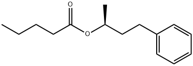 Pentanoic acid, (1S)-1-methyl-3-phenylpropyl ester Structure