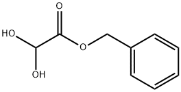 Acetic acid, 2,2-dihydroxy-, phenylmethyl ester Structure