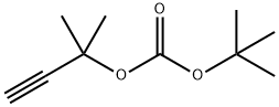 Carbonic acid, 1,1-dimethylethyl 1,1-dimethyl-2-propyn-1-yl ester 구조식 이미지