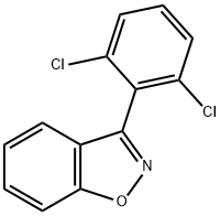 1,2-Benzisoxazole, 3-(2,6-dichlorophenyl)- Structure