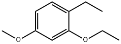 Benzene, 2-ethoxy-1-ethyl-4-methoxy- Structure