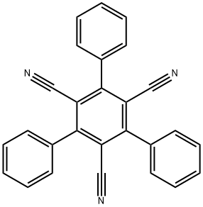 [1,1':3',1''-Terphenyl]-2',4',6'-tricarbonitrile, 5'-phenyl- Structure