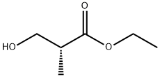 (R)-(-)-3-Hydroxy-2-methyl-propionsaeureethylester 구조식 이미지