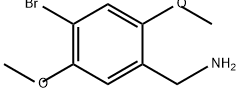 Benzenemethanamine, 4-bromo-2,5-dimethoxy- Structure