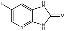 6-iodo-1,3-dihydro-2H-imidazo[4,5-b]pyridin-2-one Structure