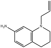 7-Quinolinamine, 1,2,3,4-tetrahydro-1-(2-propen-1-yl)- Structure