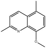 8-methoxy-2,5-dimethylquinoline Structure