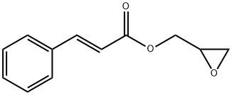 2-Propenoic acid, 3-phenyl-, 2-oxiranylmethyl ester, (2E)- 구조식 이미지