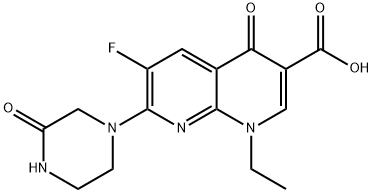 4-oxo-enoxacin Structure
