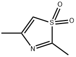 Thiazole, 2,?4-?dimethyl-?, 1,?1-?dioxide 구조식 이미지