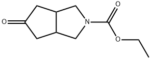 Cyclopenta[c]pyrrole-2(1H)-carboxylic acid, hexahydro-5-oxo-, ethyl ester Structure