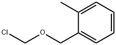 Benzene, 1-[(chloromethoxy)methyl]-2-methyl- Structure