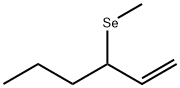 1-Hexene, 3-(methylseleno)- Structure