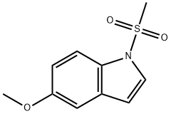 5-Methoxy-1-(methylsulfonyl)-1H-indole Structure