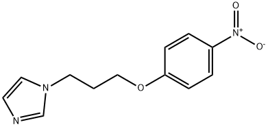 1H-Imidazole, 1-[3-(4-nitrophenoxy)propyl]- Structure