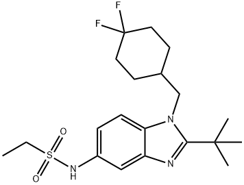 AZD-1940 구조식 이미지