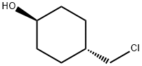 Cyclohexanol, 4-(chloromethyl)-, trans- 구조식 이미지