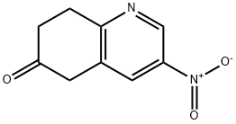 6(5H)-Quinolinone, 7,8-dihydro-3-nitro- Structure