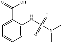 Benzoic acid, 2-[[(dimethylamino)sulfonyl]amino]- 구조식 이미지