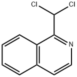 Isoquinoline, 1-(dichloromethyl)- 구조식 이미지